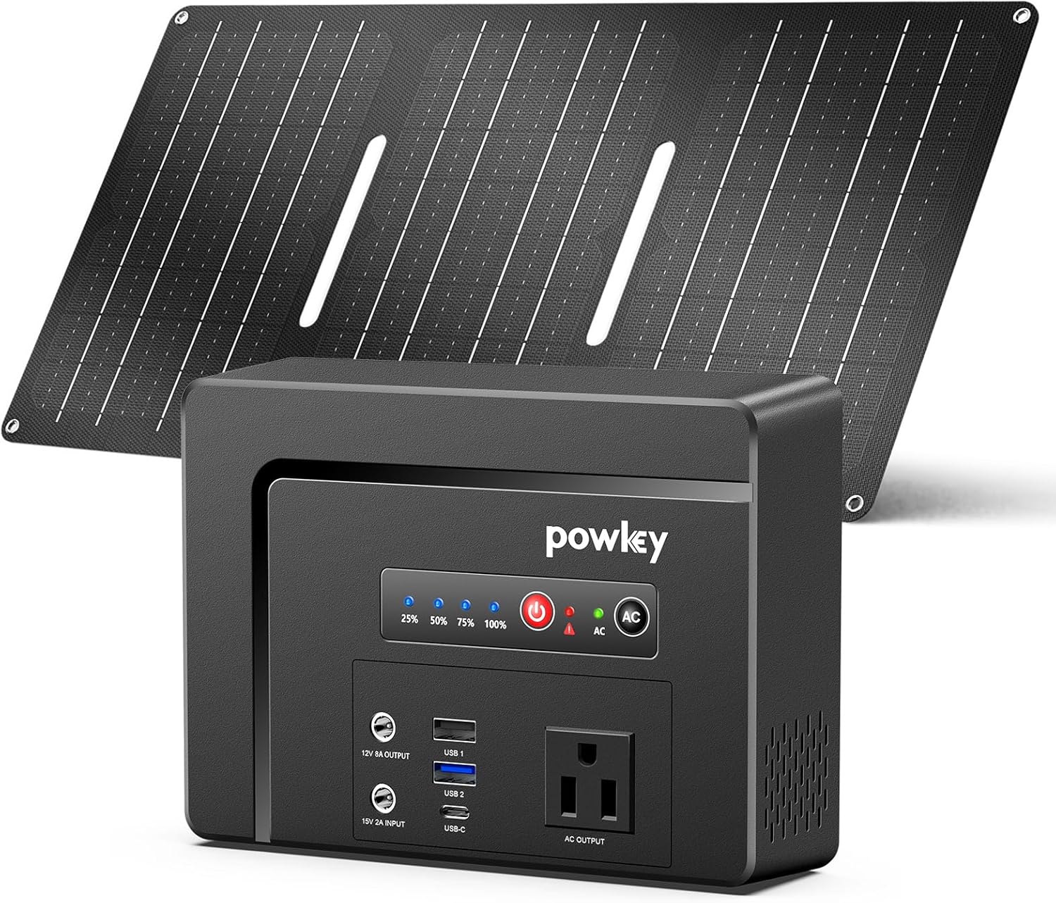 Powkey Solar Powered Generator Review – 100W Portable Power Station ...