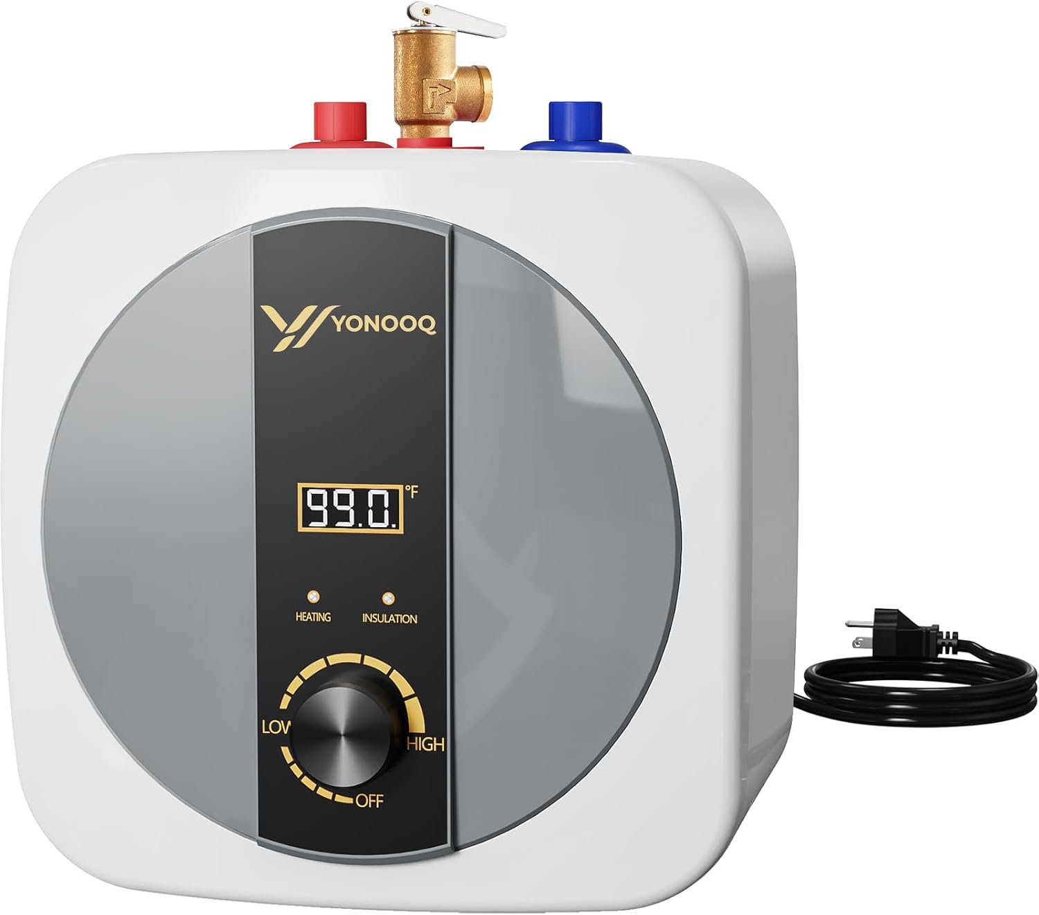 YONOOQ 2.5 Gallon Electric Mini Tank Water Heater Review - Invicts Reviews