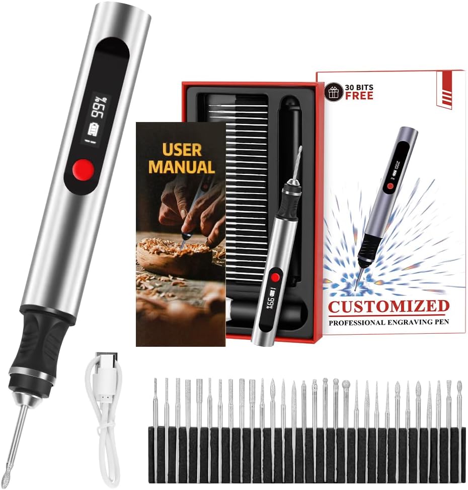 Kaibced Engraving Pen Review: 30 Bit Cordless Kit post thumbnail image