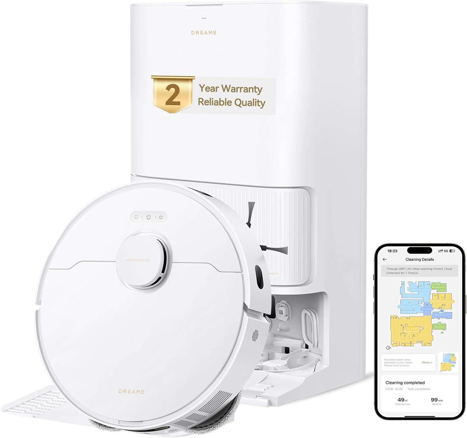 Dreame GoVac 401 Robot Vacuum and Mop Combo Review post thumbnail image