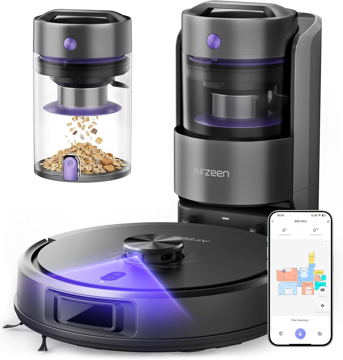 Airzeen Q20 Ultra Robot Vacuum & Mop Review post thumbnail image